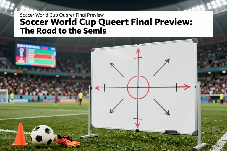 Soccer World Cup Quarter Final Preview: The Road to the Semis
